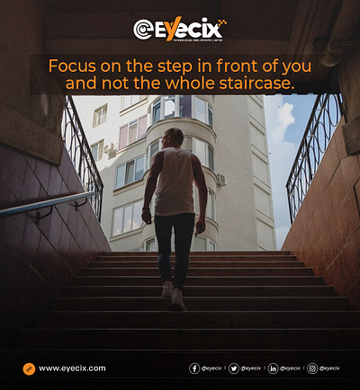 Focus on the steps