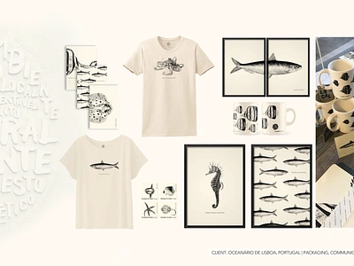 Oceanário de Lisboa - Natural Science Collection branding collection design graphic design packaging