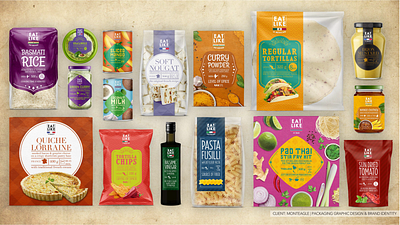 EAT LIKE, Foods of the World - Monteagle branding design eat like graphic design illustration logo packaging private brand
