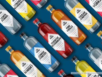Huifkar - Rebranding Alcoholic beverages branding design graphic design illustration logo makro makro netherlands packaging private brand rebrand