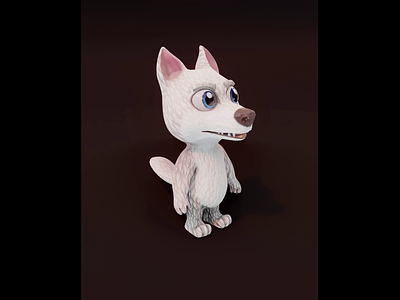 Cartoon White Wolf Animated Low-poly 3D Model 3d 3d model animated character animated white wolf animated wolf animation cartoon white wolf 3d model cartoon wolf 3d model character 3d model graphic design low poly motion graphics pbr rigged wolf stylized white wolf 3d model stylized wolf 3d model white wolf white wolf 3d model wolf wolf 3d model