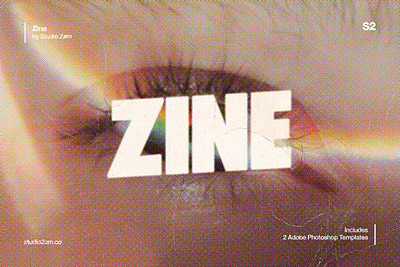 Zine - Retro Magazine Effect 70s 80s color halftone comic comic book halftone magazine magazine cover printed printer retro texture vintage zine zine retro magazine effect