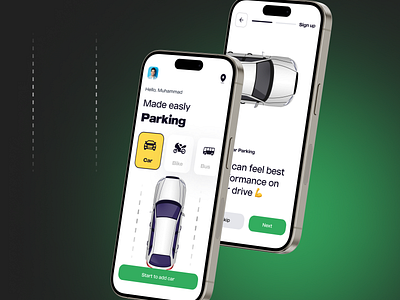 Parking Mobile App app booking bycicle car car app driving gps location location tracker mobile rent route tracker tracking valet vehicle
