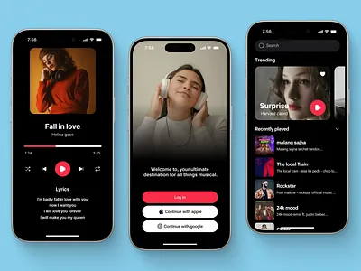 Music app design app design figma figma design mobile app design music music and audio music app design music app ui prototype ui ui design ui ux ui ux design ux ux design