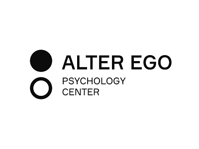 Alter ego alter ego branding center creative logo designer design ego identity logo logotype mark med medical logo medicine mental health minimal pharmacy psych psychiatric psychology psychotherapy