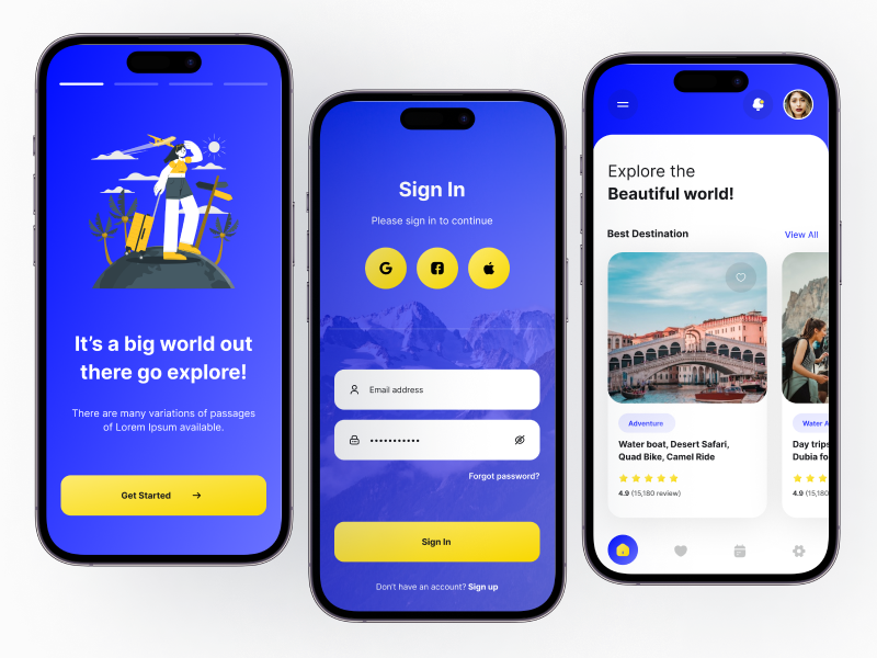 Example of Figma Mobile App UI UX Design