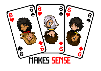 Six Makes Sense logo graphic design logo