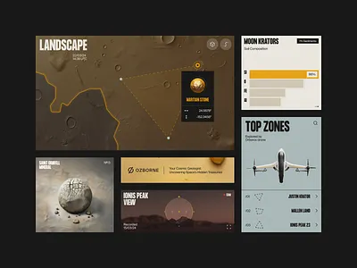 Ozborne UI design interface product service startup ui ux web website