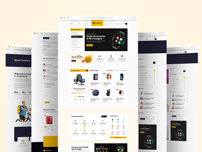 CasyMart - Ecommerce Website Project🛒 clothing store e commerce shop ecommerce store fashion fashion e commerce website fashion marketplace fashion web design grocery store landing page marketplace minimal style design online shop online shopping online store shop shopping website ui design web design website website design