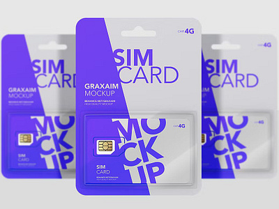 SIM Card Packing - Mockup cell phone chip front view micro sim mobile package mockup packaging packaging mockup psd mockups sim sim card sim card mockup sim card packing mockup sim mockup smart object smart layers