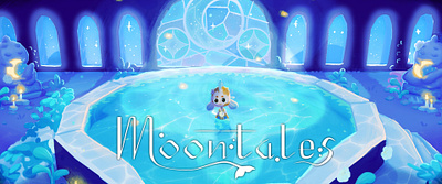 MoonTales UI graphic design logo ui