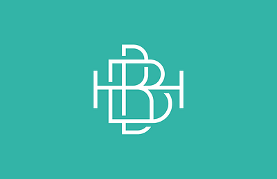 Broad Bay House Logo branding crest heraldic hospitality hotel identity logo logo design mark monogram stamp teal
