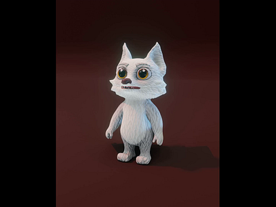 Cartoon Arctic Fox Animated Low-poly 3D Model 3d 3d model animated arctic fox 3d model animated character 3d model animation arctic fox arctic fox 3d model cartoon animal 3d model cartoon arctic fox 3d model cartoon character 3d model character 3d model fox fox 3d model graphic design low poly motion graphics pbr rigged arctic fox 3d model stylized animal 3d model stylized arctic fox 3d model