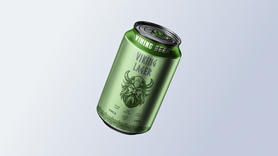 Viking Lager - Viking Beer branding design drink packaging product design soft drink visual design