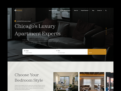 Real Estate - Rentals Web Design modern ui webdesign webdevelopment website