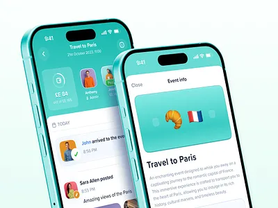 Wallet. Mobile App for P2P payments analytics app calendar design feed friends interaction payments posts statistics ui ux wallet
