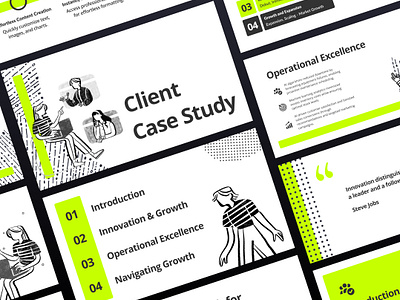 Client Case Study by Decktopus AI brand brand design case study case study design case study template client case study client decks client templates graphic design illustration illustration template illustrations layout design presentation presentation design presentation illustration slide design template design ui design ux design