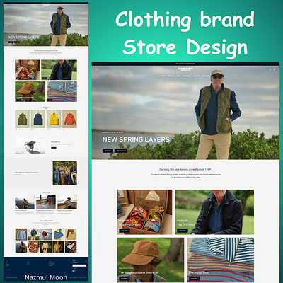 Shopify Clothin Brand Store Design | Shopify Expert product page design