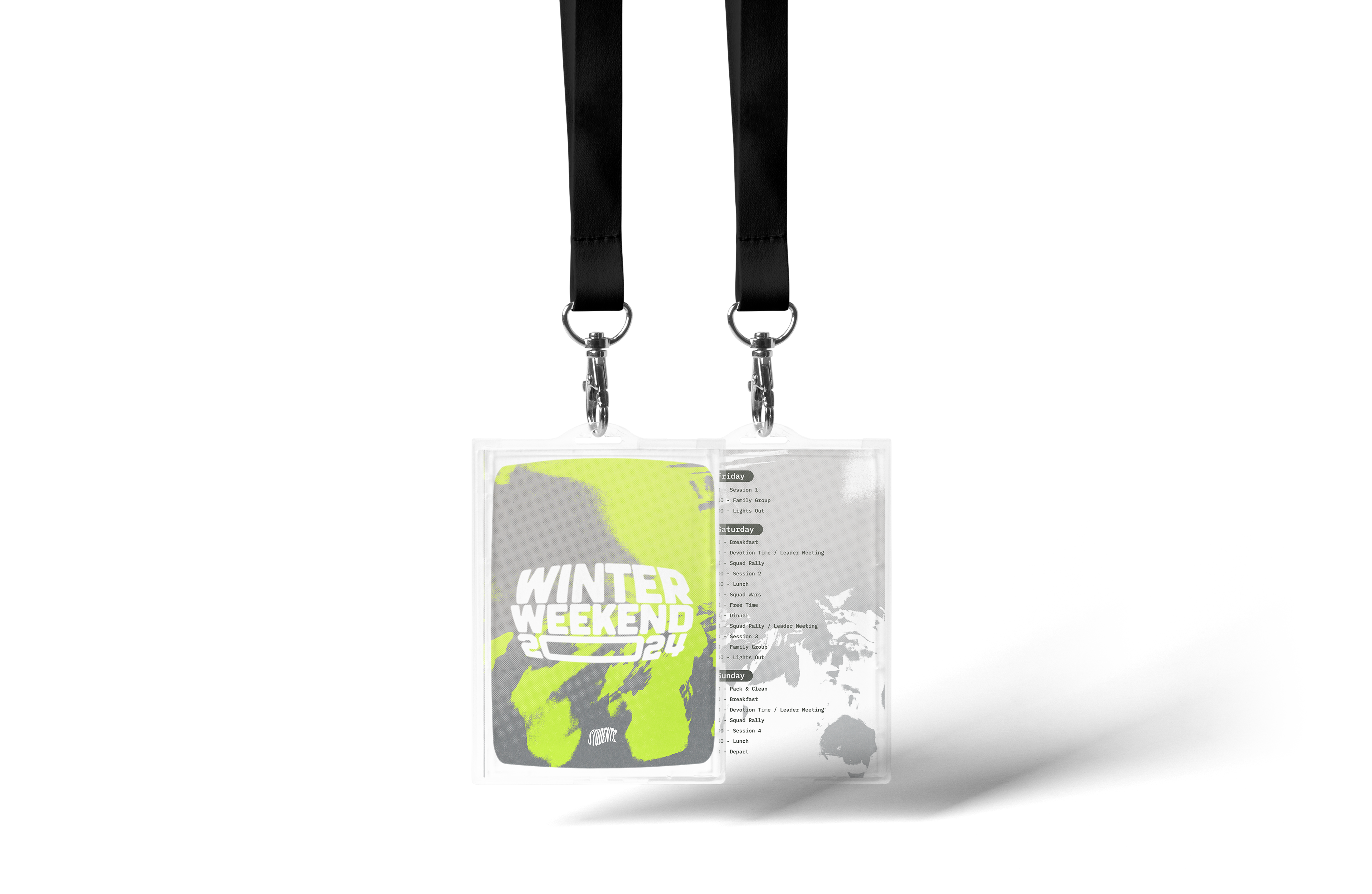 Winter Weekend 2024 | Passion Students art branding design graphic design marketing mockup print promo