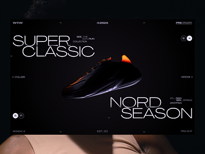 W®W // CNCPT E-commerce 3d animation blacklead bls branding colorfull digital fashion grid layout minimal shoe shop store swiss tech typography web website