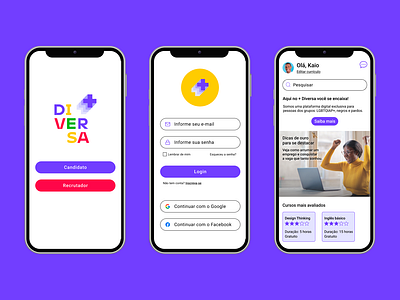 App +Diversa app branding figma graphic design logo ui ux visual