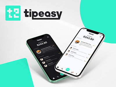 TipEasy Mobile App app design product design ui uxui