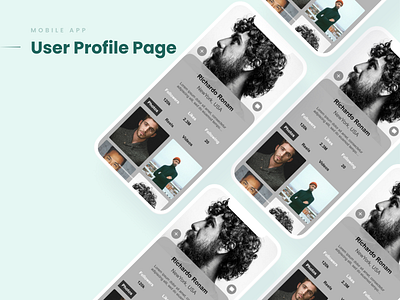 Dynamic User Profile Design creativeinspiration creativeprocess designcommunity designconcept designerlife designfeedback designinspo designshowcase digitaldesign dribbbleportfolio dribbbleshot innovationindesign userexperience userprofile uxui visualdesign