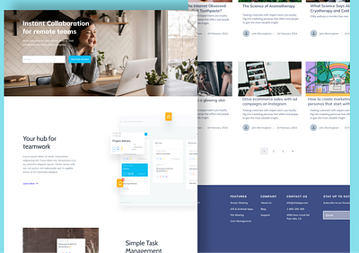 Remote team web design graphic design landing page remote app remote landing page remote website team app ui uiux web design website website design