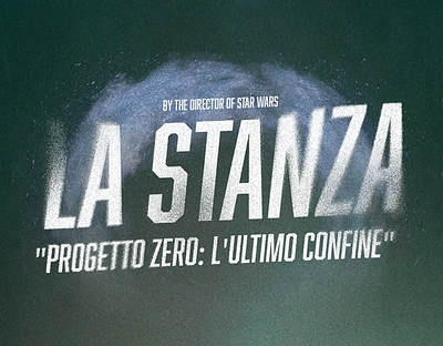 Poster / La Stanza - Progetto Zero: L'Ultimo Confine design designer graphic design illustrator logo movie poster