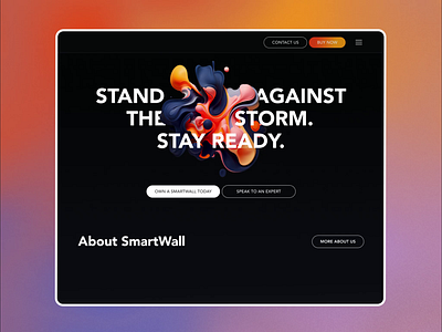 SmartWall Web Design UI / UX design studio motion motion design motion graphics typography ui ux web web design website design