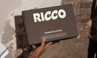 Ricco | Iced Coffee | Branding brand design brand identity branding branding inspiration coffee design graphic design graphic design inspiration iced coffee identity inspiration logo logo design logotype packaging product design
