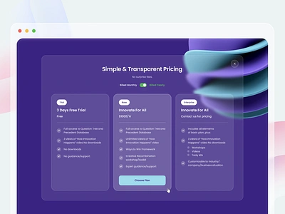 Pricing Page for Multilingual Business Innovation Assistant clean pricing page colorful pricing design creative pricing layout figma pricing page glassmorphism website minimalist design modern pricing ui neumorphism ui pricing page design pricing plan layout pricing table design responsive pricing design saas pricing design user experience design user interface design web design web designer in wellington website designer in amsterdam website pricing