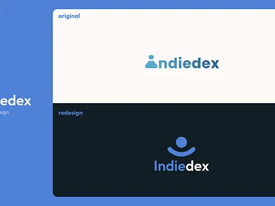 Indiedex redesign & landing page branding logo ui