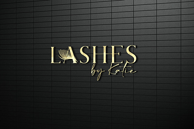 Lashes Logo Design beauty cosmetics fashion luxury minimalist