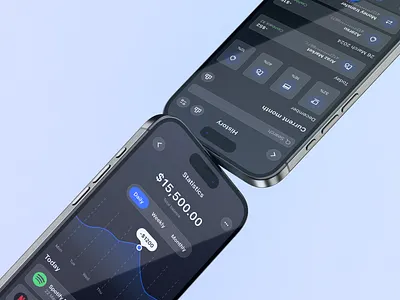 Noble Bank - Mobile App 3d appdesign application appui finance mobileapp ui walletapp