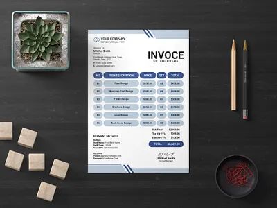 Invoice Design graphic design invoice invoice design invoice template invoicedesign invoices