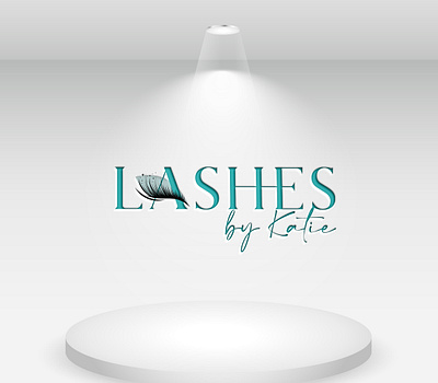 Lashes Logo Design beauty cosmetics fashion luxury