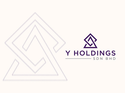 Y Holdings SDN BHD branding company logo creative logo holdings company logo holdings logo logo logo maker professional logo real estate logo