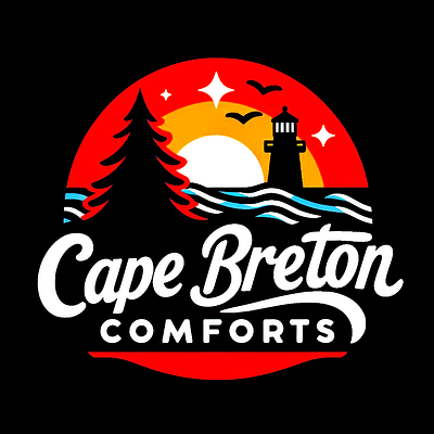 Cape Breton Comforts Logo branding graphic design logo