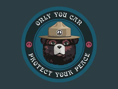 Only You Can Protect Your Peace art