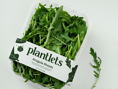 Plantlets | Microgreen Brand | Branding brand design brand identity branding branding inspiration design graphic design green green salad greenery identity inspiration logo logotype microgreen packaging product design salad visual visual identity