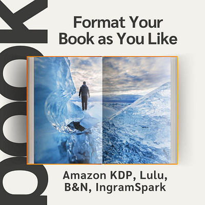 I will fix or Format your book or kindle ebook amazon book book cover book formatting branding cover design design ebook errors fix formatting freelancer graphic design how to illustration kdo kindle manuscript rejected