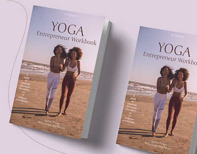 Yoga Book Cover branding graphic design
