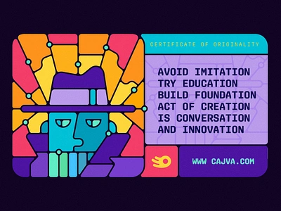 How Design Work is Being Stolen cajva cajva blog colorful illustration design fraud design fraudulent practice illustration read article stolen design thief