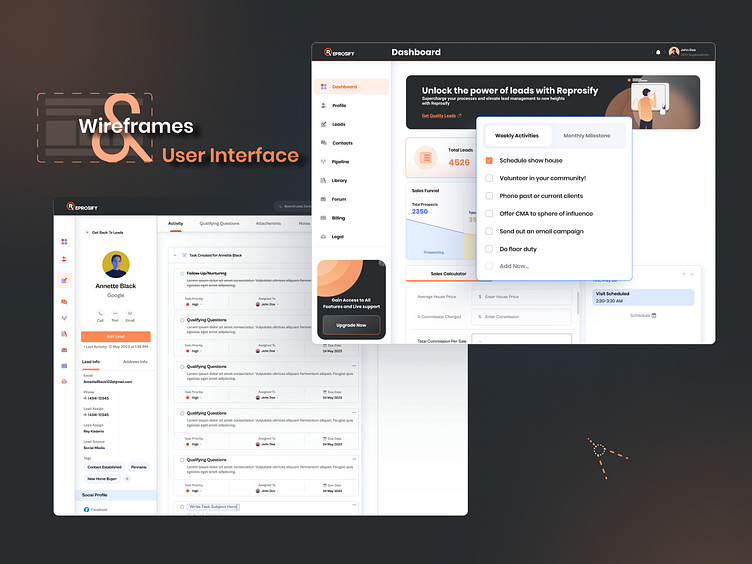 Reprosify - Property Management | CRM | Lead gen SaaS by Muhammad ...