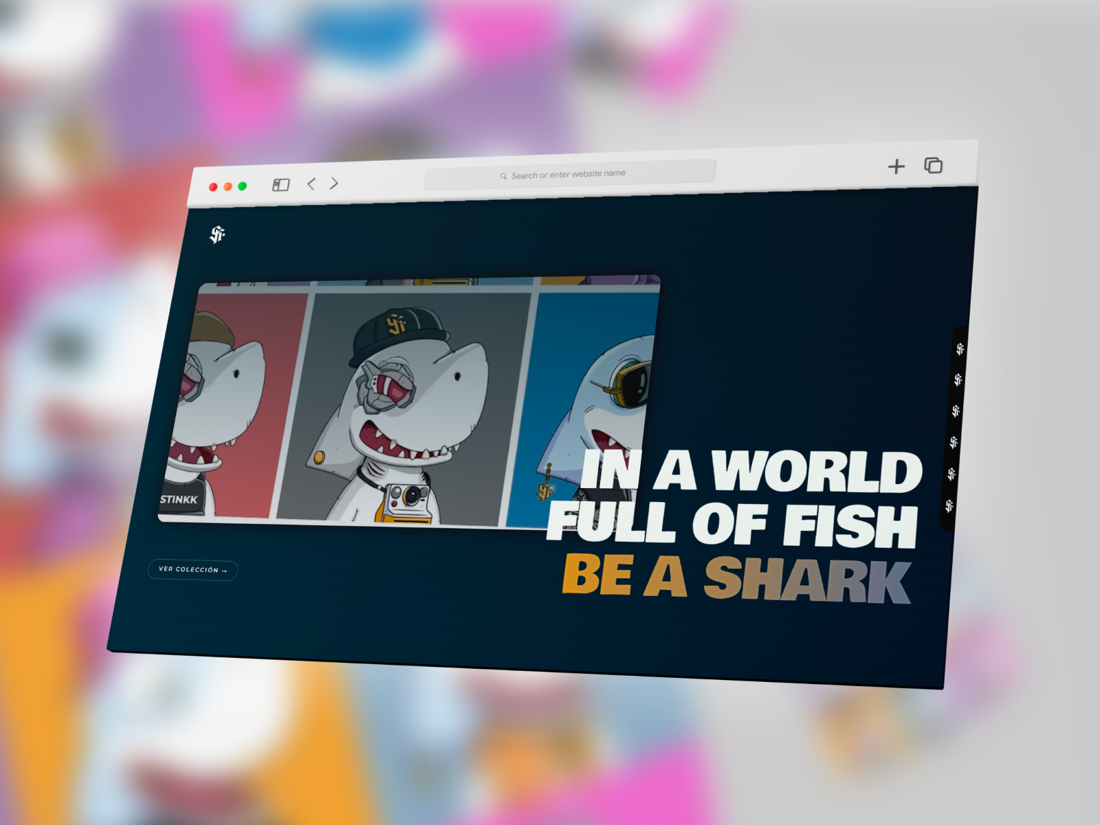 Example of Don Sharky · Design & Development