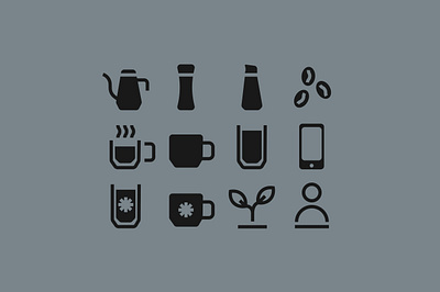 Cultura Icons brand brand identity branding branding design coffee coffee design coffee icon coffee identity design graphic design icon identity icon set iconography icons identity design identity elements illustration logo logodesign ui