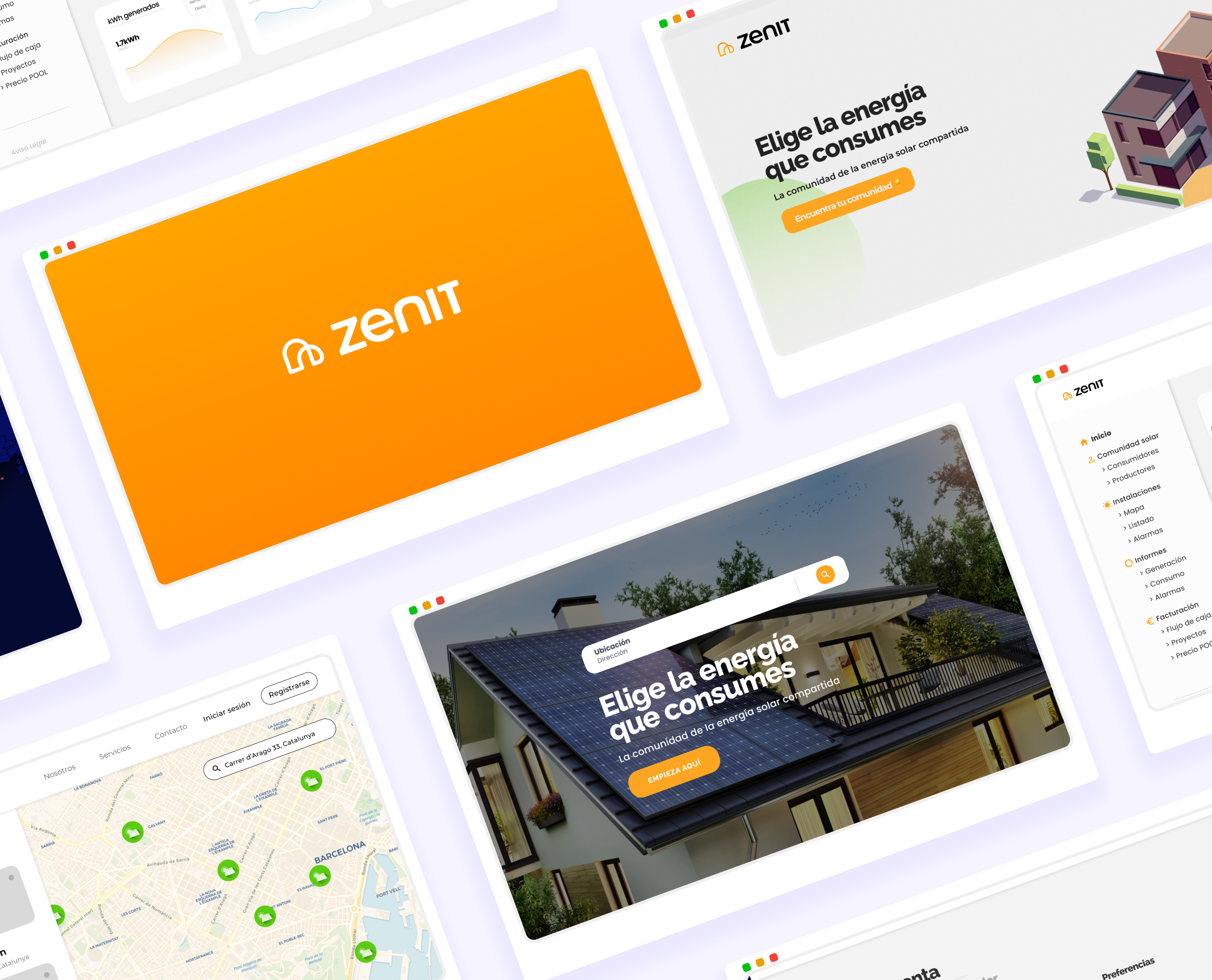 Example of Zenit · Design Showcase