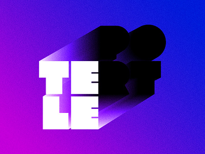 Teleport brand branding design graphic graphic design identity lettering logo minimal poster poster design simple type typography