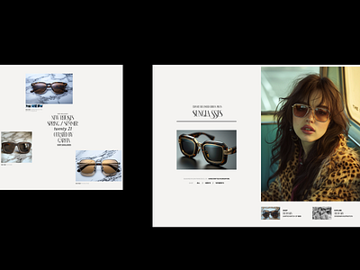 ATELIER DE VERNE | web-design | uiux book branding design graphic design landing optical sunglasses ui
